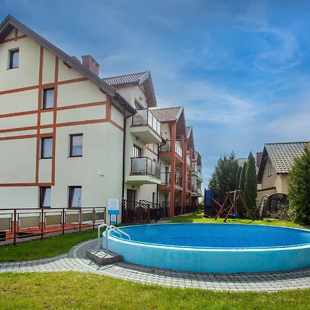 Mierzeja Bliss Point Sauna, Jacuzzi, Basen アパート *